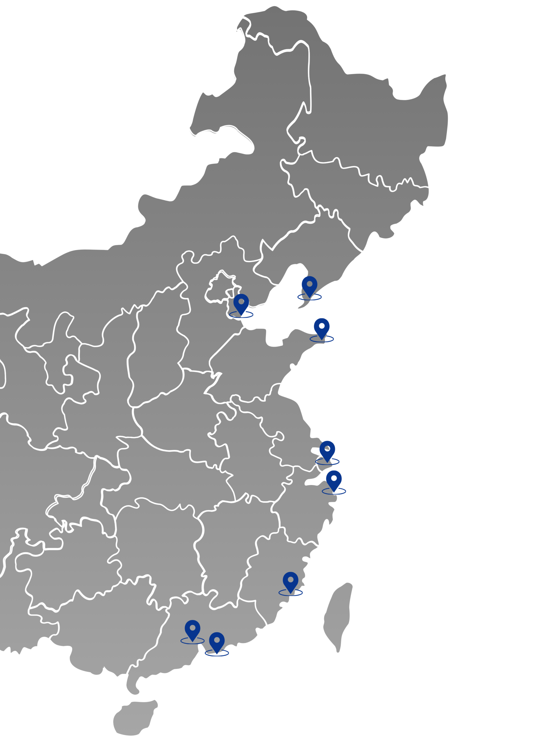 Ports of loading across China and Asia